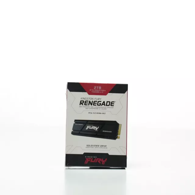 SSD interno para juegos Kingston SFYRSK/1000G Fury Renegade 2 TB PCIe Gen 4 NVMe M.2
