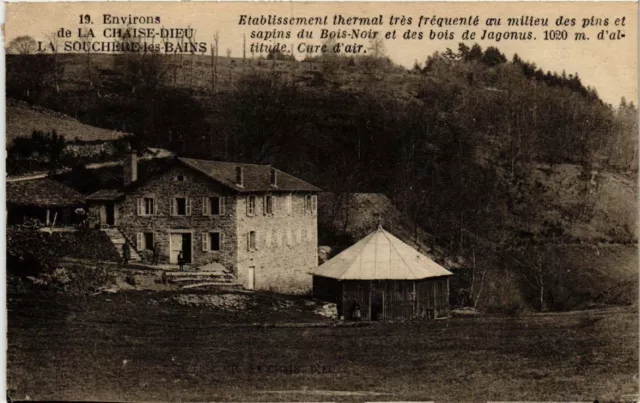 CPA Env. de La CHAISE-DIEU - La Souchere-les-BAINS - Etablissement (516967)