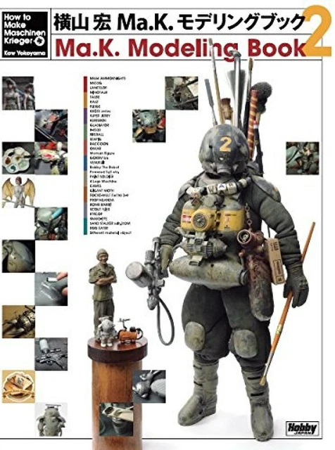 Hiroshi Yokoyama Ma.K. Modeling Book 2 Japanese book