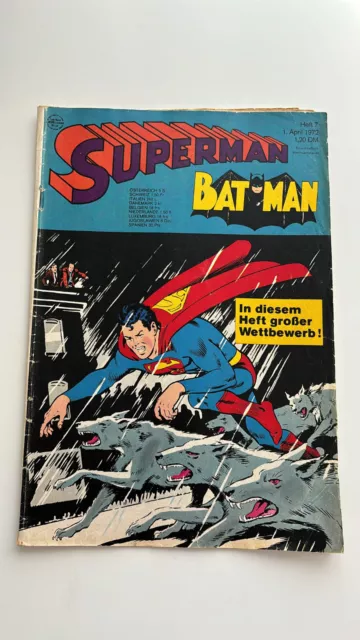 EHAPA COMIC / SUPERMAN BATMAN Heft 7 von 1972