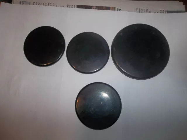 Kenmore / Frigidaire Gas  Range Set Of 4 Top Burner Caps 316213500, 316206600