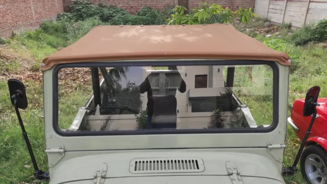 Toyota Land Cruiser FJ40 40 Series Soft Top Sun Shade TopSoft Handmade Brown