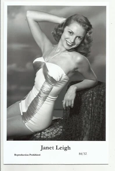 (Bx33) Janet Leigh Swiftsure Photo Postcard (84/32) Filmstar Pin Up Glamour