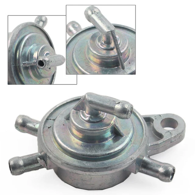 4Way Gas Valve Petcock Vacuum Valve For Chinese Atv Scooter Moped Gy6 50Cc-150Cc