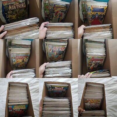 MYSTERYPACK🔮 DC & Marvel COMIC BOOKS LOT 🌟 CUSTOMIZED - GREAT GIFT - FREE BAG