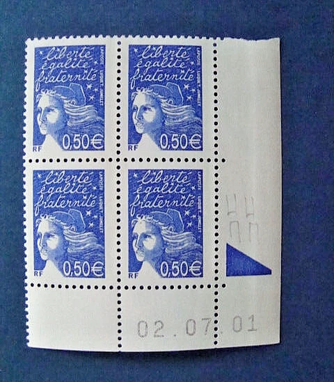 Timbre : 1991 Sans légende particulière - type Marianne de Briat
