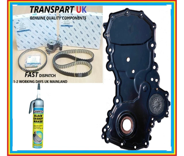 *TRANSIT CUSTOM MK8 2.0 Eco Blue Timing Belt Kit Cover Oil Pump Belt