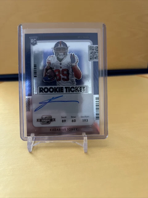 2021 Panini Contenders Optic - Rookie Ticket RPS Autographs #110 Kadarius Toney