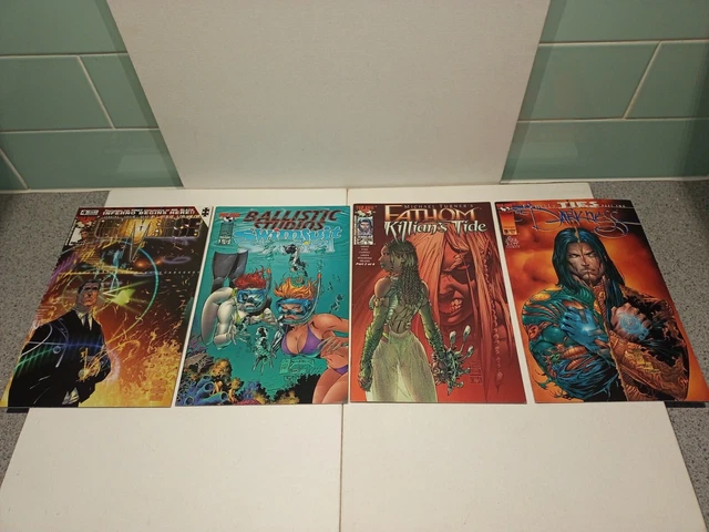 Collection X 4 Top Cow Comics Universe -Ballistic -Fathom-The Darkness Excellent