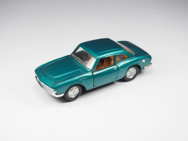 POLITOYS - 533 - Fiat Coupe 1200 S OSI - Bleu vert métal - 1/43