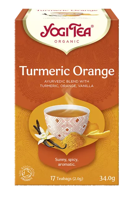 ORANGEN-KURKUMA-TEE (KURKUMA-ORANGE) BIO (17 x 2 g) 34 g - YOGI-TEE