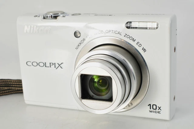 NIKON COOLPIX S6200 White $398.58 - PicClick CA