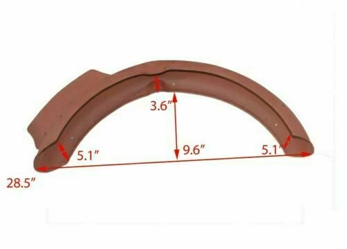 Anteriore Parafango FENDER Per Presto Reale Enfield Pallottola G2 J J2 1950 + N.