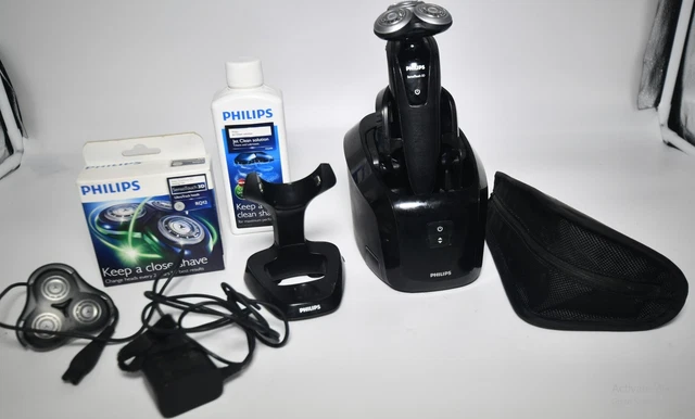 PHILIPS RQ1250 SENSOTOUCH GyroFlex 3D Rotary Electric Shaver & Cleaning ...
