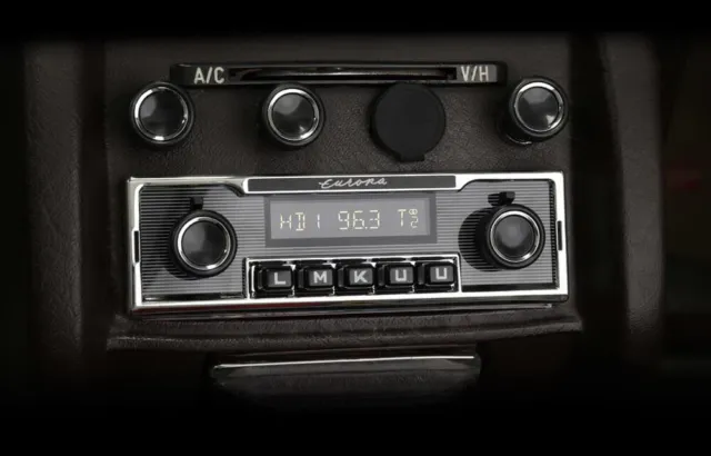 Retrosound Europa Oldtimer Auto Radio DAB+ UKW FM AUX-in Retrosound Motor-1DAB