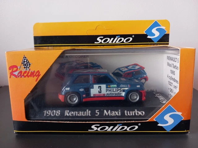 Headliner 1/43 Renault 5 Maxi Turbo Chatriot Tour De Corse 85 HL0820 Limitée
