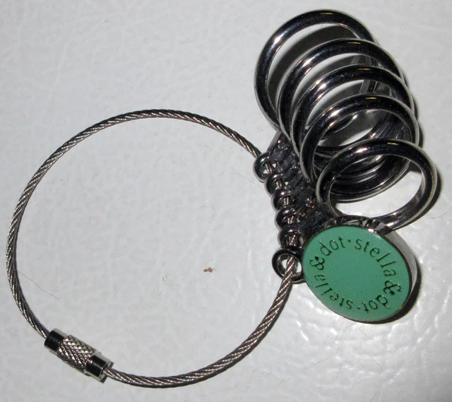 Stella & Dot Metal Ring Sizer From Sizes 5 - 9 / In Used But Good Condition