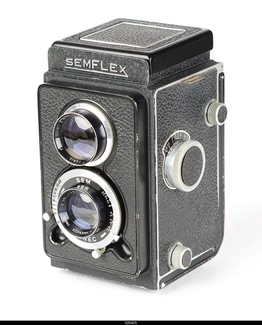 Pare-soleil Métallique à Enfiler Pour Appareil Semflex (TLR) - Format Carré - Occasion