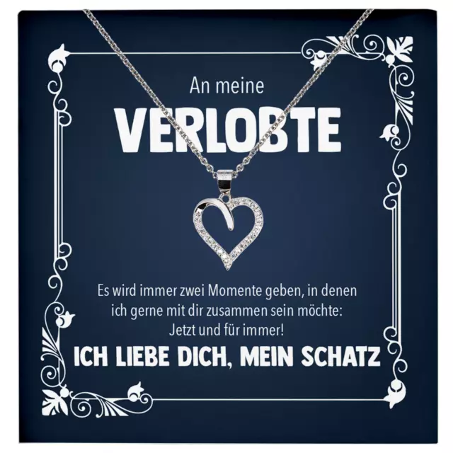 Verlobungsgeschenk Frauen Schmuck Verlobte Bride To Be, An Meine Liebe Willst Du