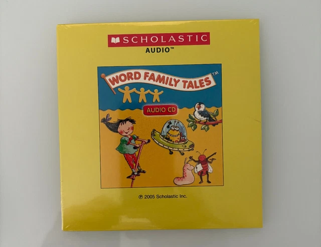 SCHOLASTIC WORD FAMILY Sing-Along Flip Chart & CD PreK - 2