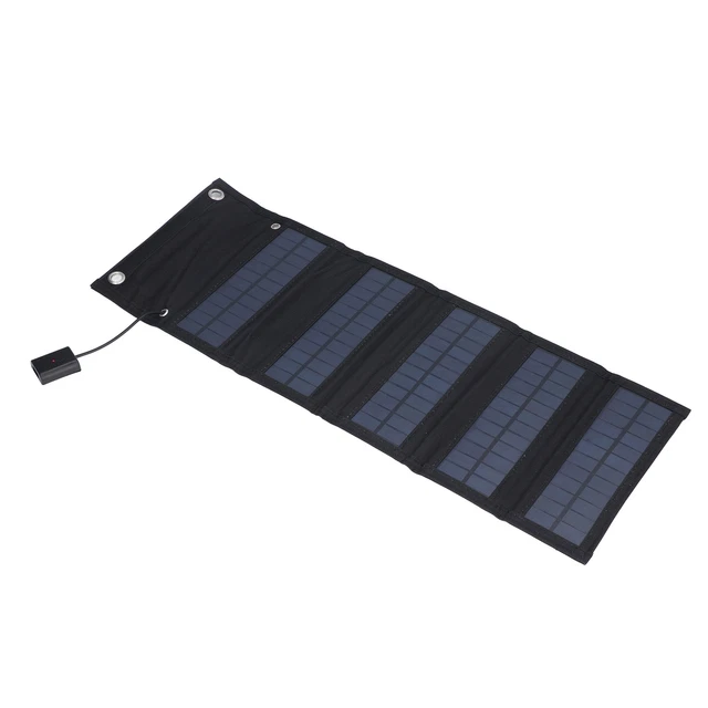 SOLAR PANEL FOLDABLE Stable Portable 9W Solar Charger For Camping £21. ...