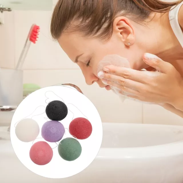 6 Natürliche Konjak-Gesichtsschwämme für sanfte Reinigung & Peeling