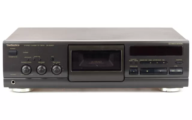 Technics RS-BX601 3-Kopf lecteur de cassettes / Voiture Biais / Uniforme 1 An