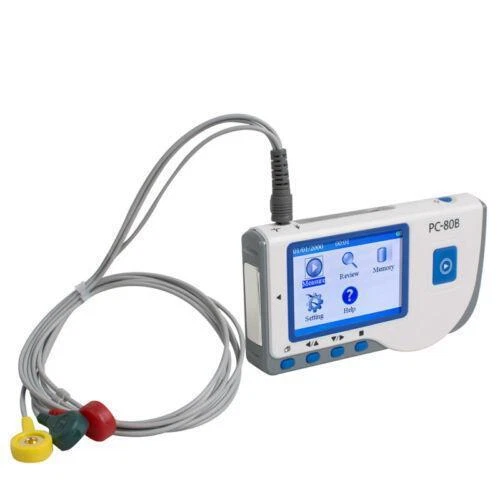 Portable Handheld ECG EKG Monitor Patient Heart Rate Machine PC-80B
