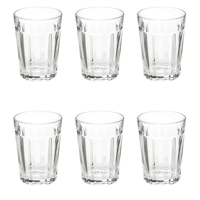 Lot de 6 Verres à Eau "Loft" 25cl Transparent