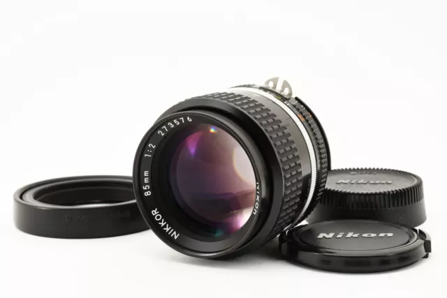 [MINT +++] Nikon Ai-s Nikkor 85mm f/2 MF Portraitobjektiv Ais Prime 35mm...