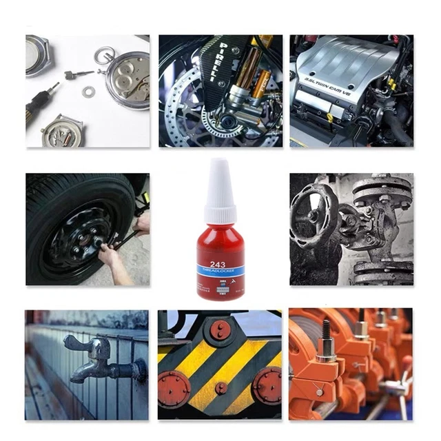 Hot Industrial Thread Lock Glue Screw Glue 1200/1500 222/242/243/263/271/277