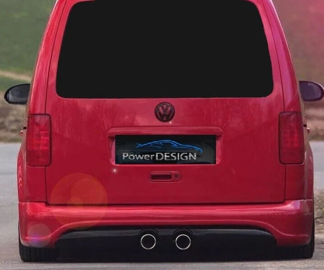 TFS Carbon Look Load Sill Protection Film For VW Caddy III 2K (2003-2015) - Rear Bumper Paint Guard