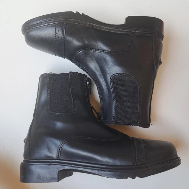 TuffRider Unicorn Front Zip Paddock Boots, Little Girls Size 3