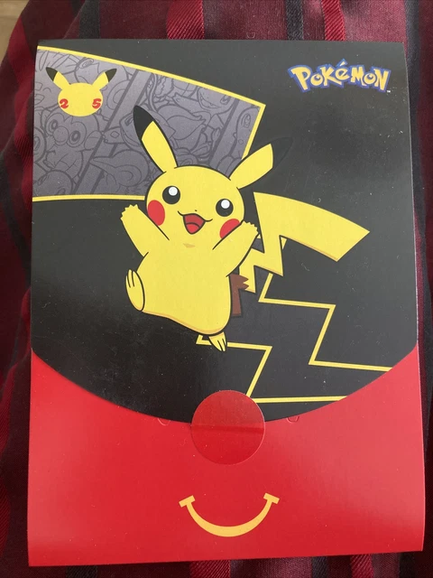 LOT OF 4 POKEMON CARD BOOSTERS – McDonald's 2019 Happy Meal Art Set – Factory Sealed
