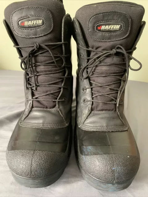 BAFFIN MEN'S BOOTS Workhorse Safety Toe & Plate Black Size 12 Arctic ...