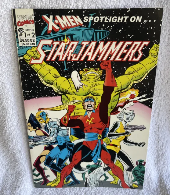 Marvel Comics X-Men Spotlight on Starjammers #1 of 2 MINT Free Shipping