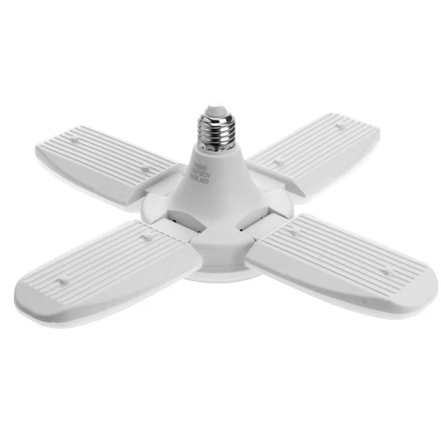 Luces LED ajustables de garaje de alto brillo de 60W 3000K bombillas