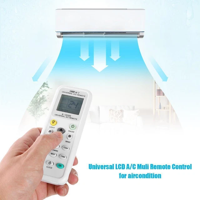 Ac Remote Screen PORTABLE REMOTE CONTROL Accessories Air Conditioner Remote Controller ...