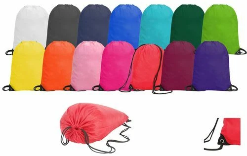 Turnbeutel Gymsack Sportbeutel Schuhbeutel Rucksack Beutel viele Farben zur Wahl