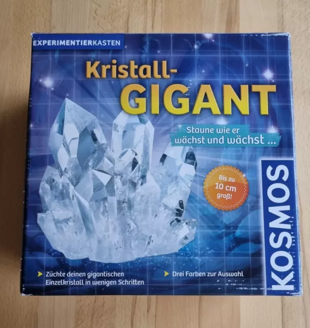 KOSMOS Kristall-Gigant Experimentierkasten