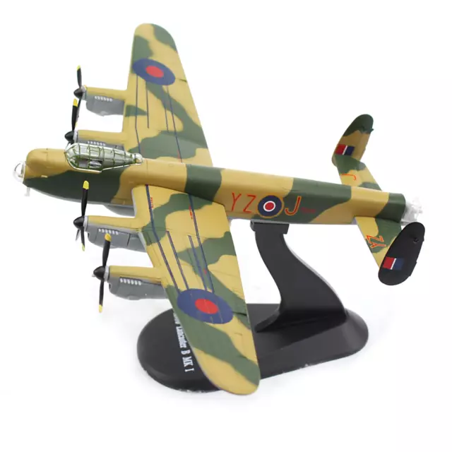 1/144 Lancaster MK1 Bomber 617 Squadron Fighter Aircraft Model Military Decor N