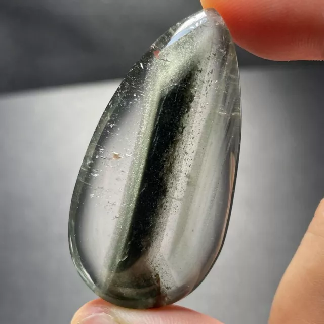 WOW!!!! TOP Natural Beautiful Hyaline green Phantom Ghost Garden Quartz Crystal