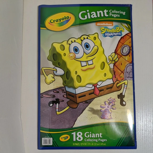 Crayola Giant Coloring Pages Spongebob Squarepants Ar vrogue.co