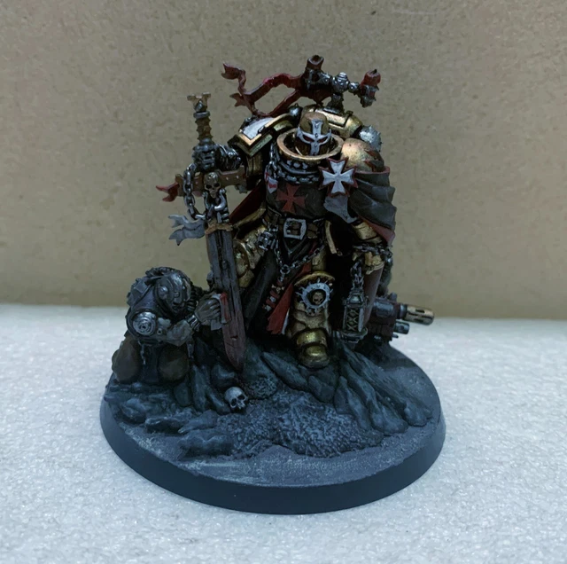 Marshal Helbrecht - Black Templars - Warhammer 40K - Miniature Peinte