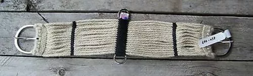 Cinch - 17 Strand Mohair w/SS Buckles (Size 28") Made in the USA