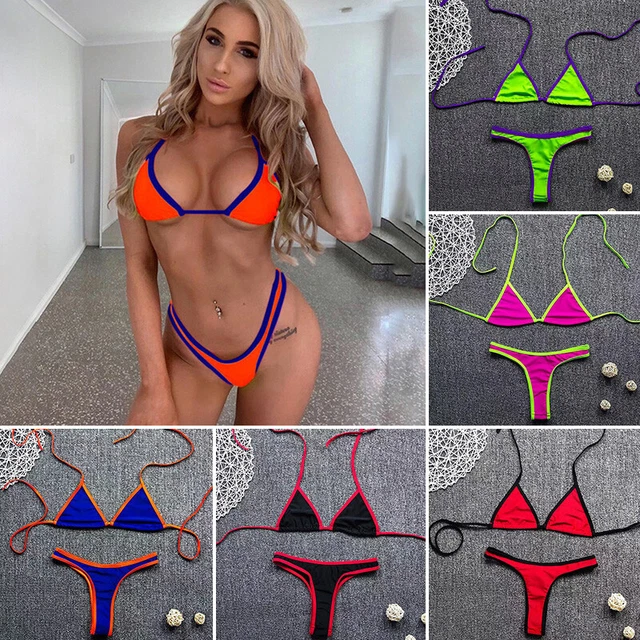 2023 New 3 Pieces Set Swimsuit Women Thong Swimwear Sexy One Shoulder Micro Bikini Set With Skirt White Beachwear Bathing Suit