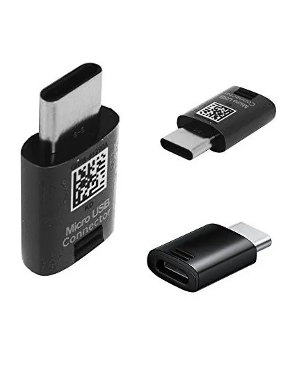 Adaptateur Samsung Micro USB vers USB Type C - Noir