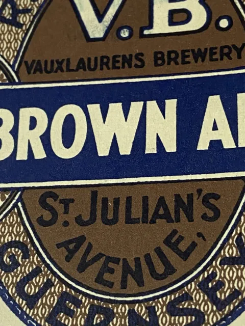 5 Old R W Randall St Julians. Guernsey Jersey Brewery Beer Labels Lot 180 10