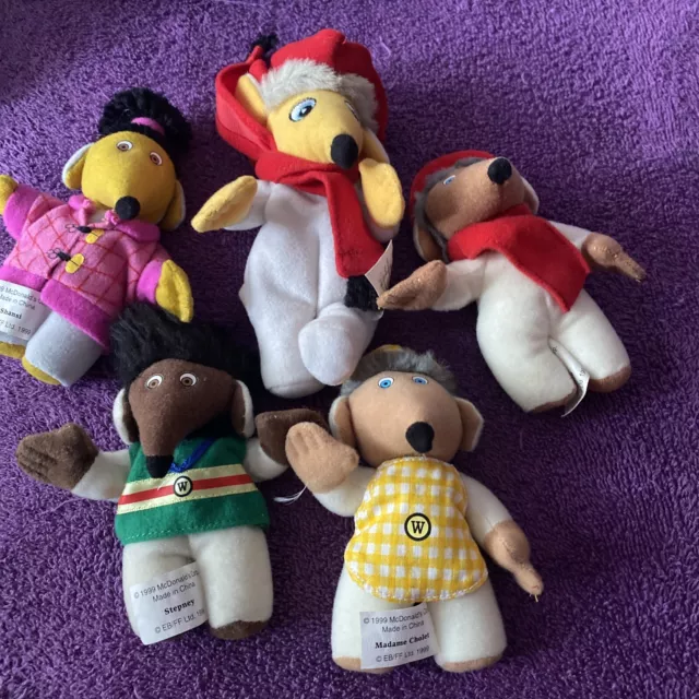 McDonalds Happy Meal Toys The Wombles 1999