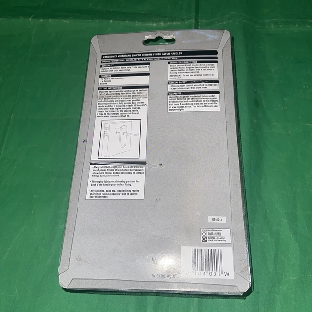 Bricard 984051 - Set Maniglie In Zamak Su Piastra Per Porta D'ingresso - Foto 2